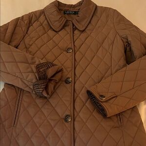 LAUREN Ralph Lauren Quilted Lightweight Barn Jacket